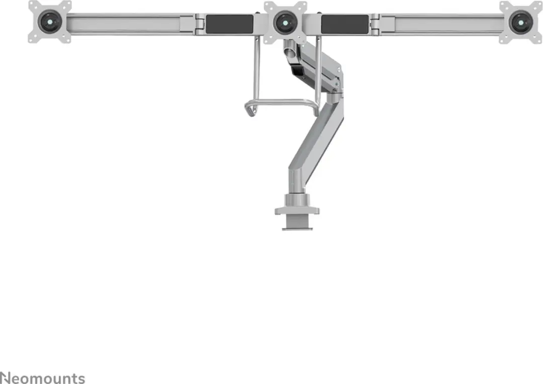 Neomounts NM-D775DX3SILVER Monitorarm 3 schermen - 17-27" - 3x 1-6kg