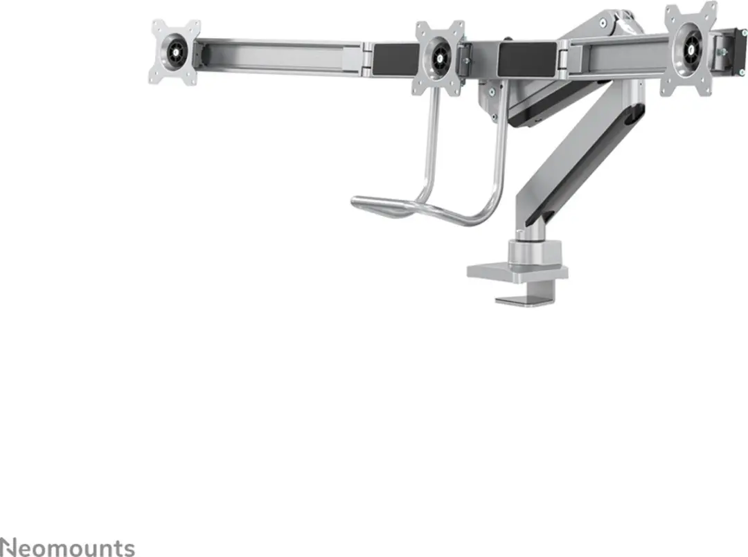 Neomounts NM-D775DX3SILVER Monitorarm 3 schermen - 17-27" - 3x 1-6kg