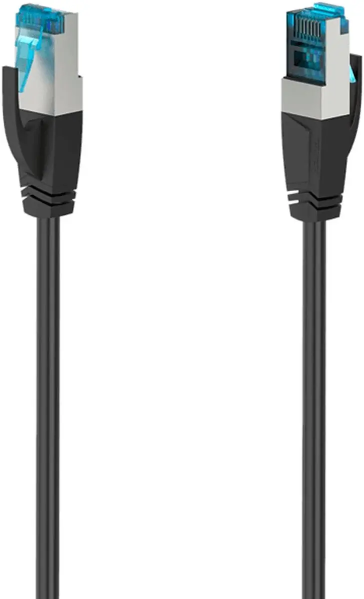 Hama Netwerkkabel CAT6a 10Gbit/s S/FTP 1,5m - Zwart