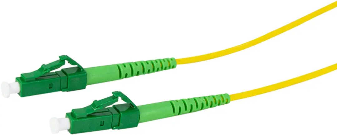 Logilink FPSLC00 Glasvezelkabel LC/LC APC - 0,5m Geel