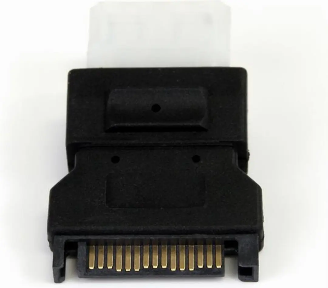 Startech SATA naar LP4 Verloopkabel - Zwart