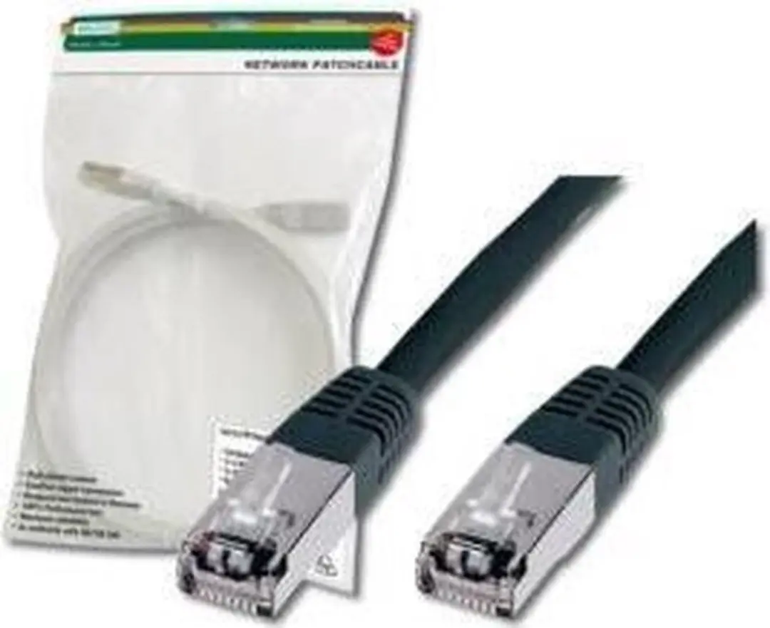 Digitus DK-1531-020/BL Cat5e Netwerkkabel 2m - Zwart