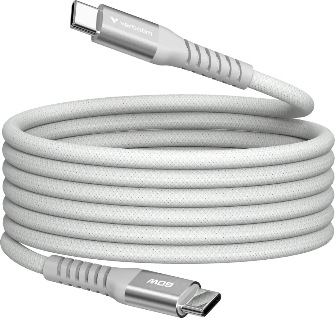 Verbatim USB-C Kabel 60W Power Delivery 1,2m