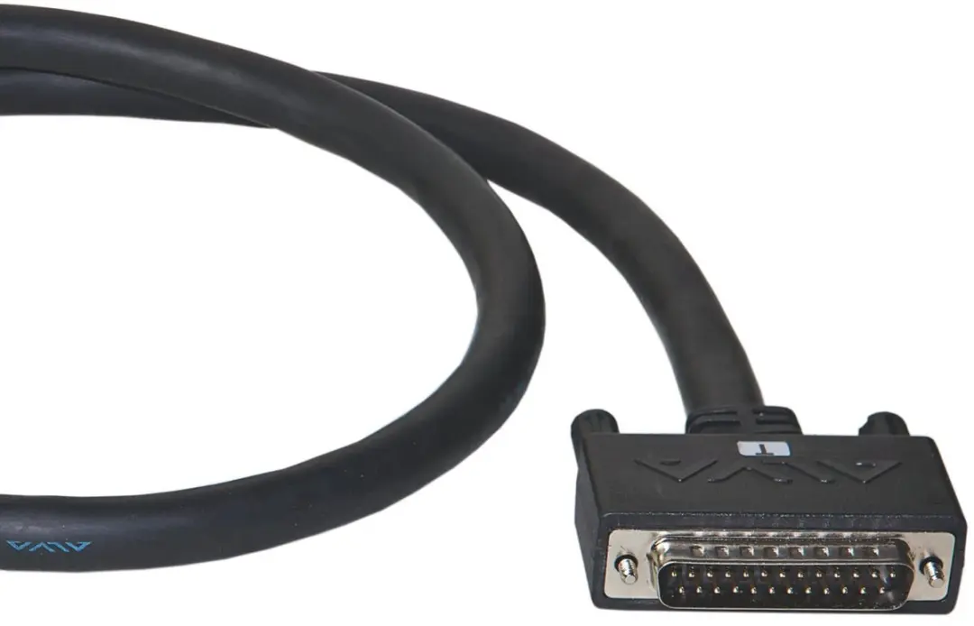 Alva AES25T-25T1 D-sub Kabel 1m - Zwart