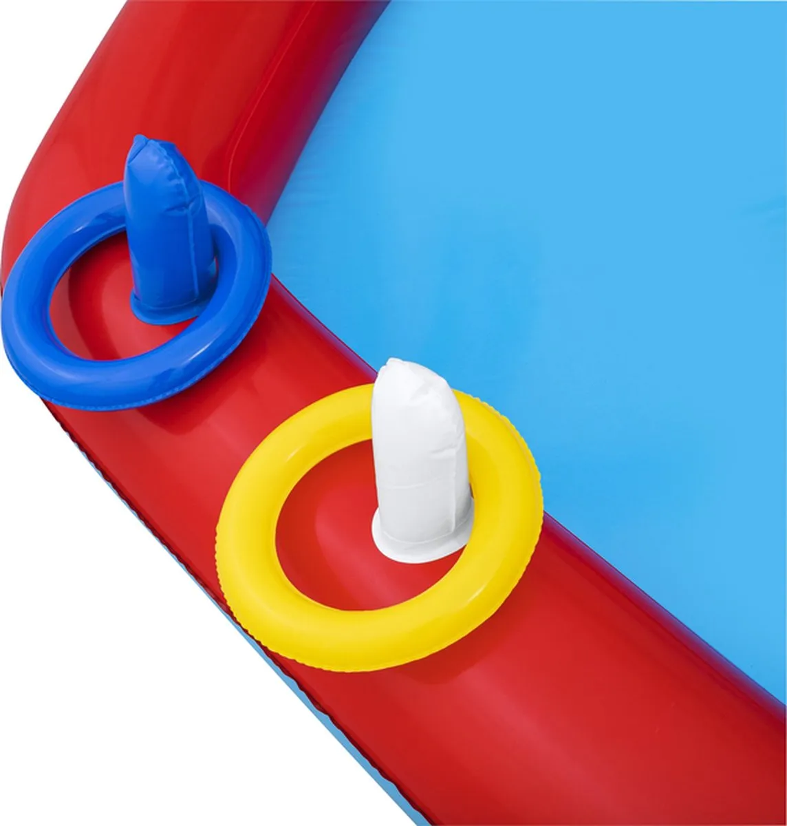 Bestway Spider-Man Kinderzwembad 211x206cm - Blauw/Rood - afbeelding 2 van 6