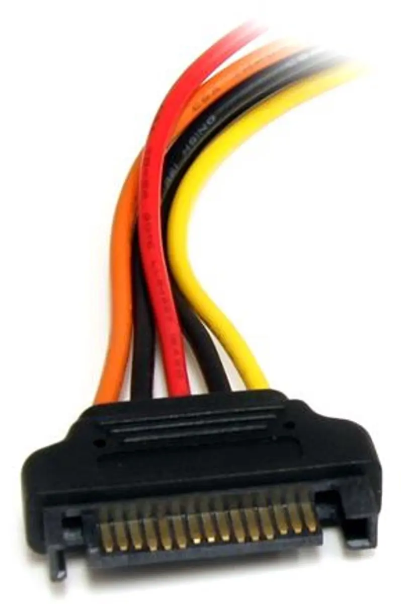 Startech SATAPOWEXT12 Voedingskabel - Meerkleurig
