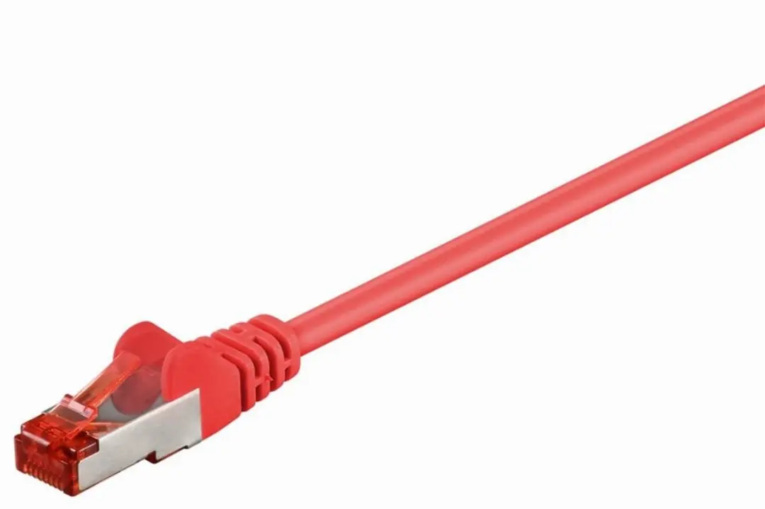Goobay CAT 6 S/FTP Netwerkkabel 92458 - Rood