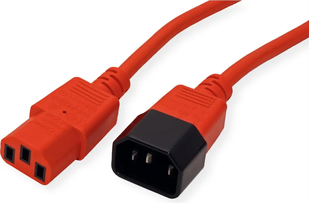 Roline IEC C14-C13 Stroomverlengkabel 1,8m