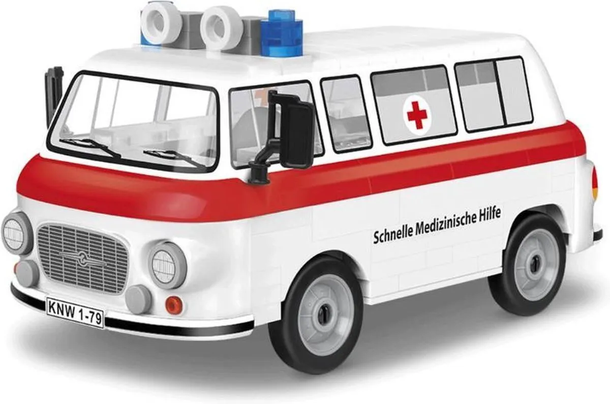 Cobi Barkas B1000 Ziekenauto 157-delig - Meerkleurig