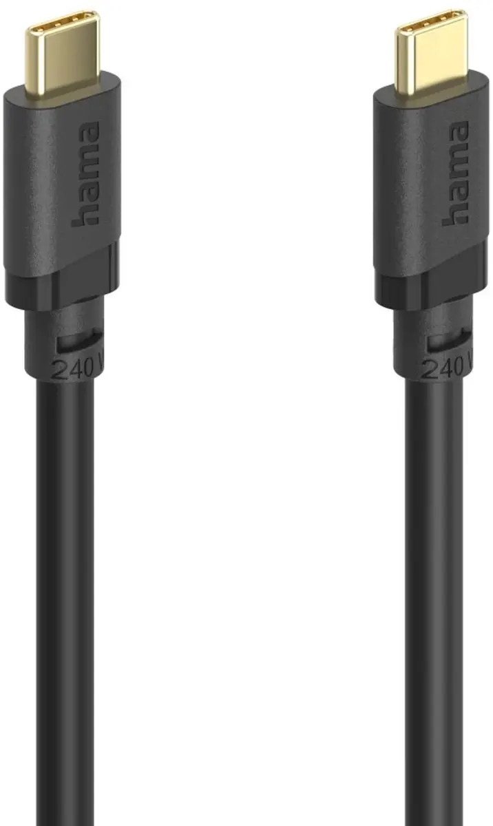 Hama USB-C Kabel 3.2 Gen1 1.5m - Zwart