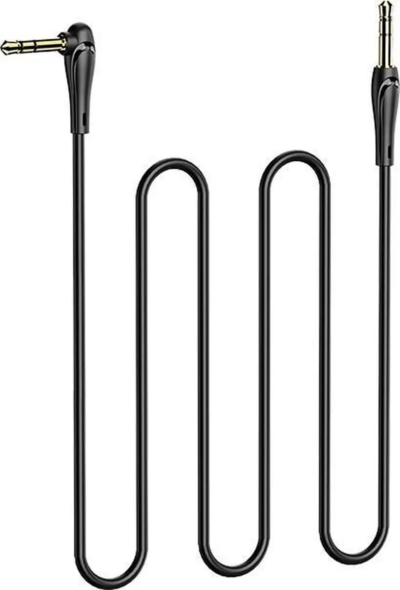 Hoco UPA14 AUX Kabel 3,5mm - 2m - Zwart