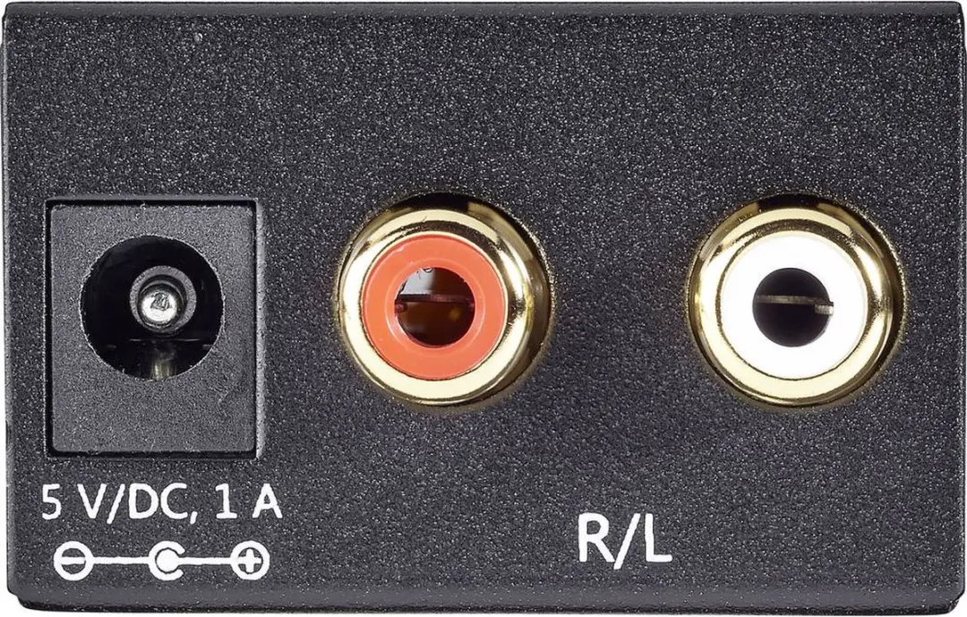 SpeaKa Professional SP-DAC-TKC AV Converter - Zwart