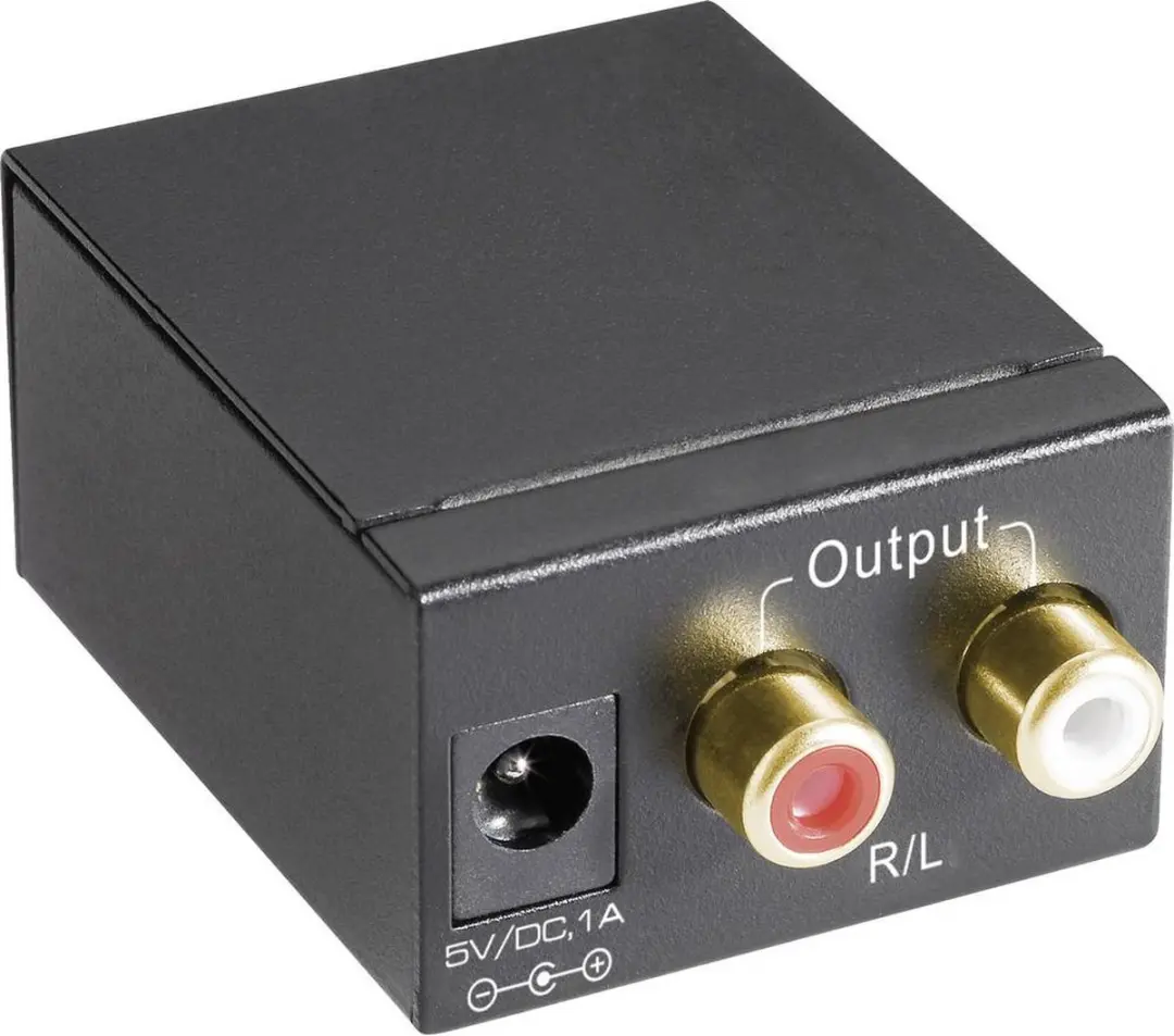 SpeaKa Professional SP-DAC-TKC AV Converter - Zwart