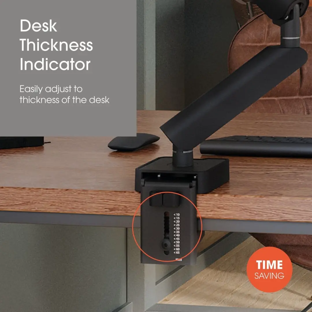 Vogel's MOMO 4237 Monitorarm Motion Plus - 2 Monitoren - Zwart