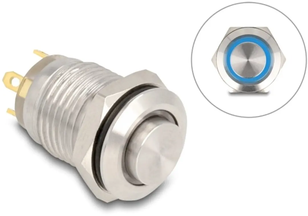 Delock Push Button 12mm