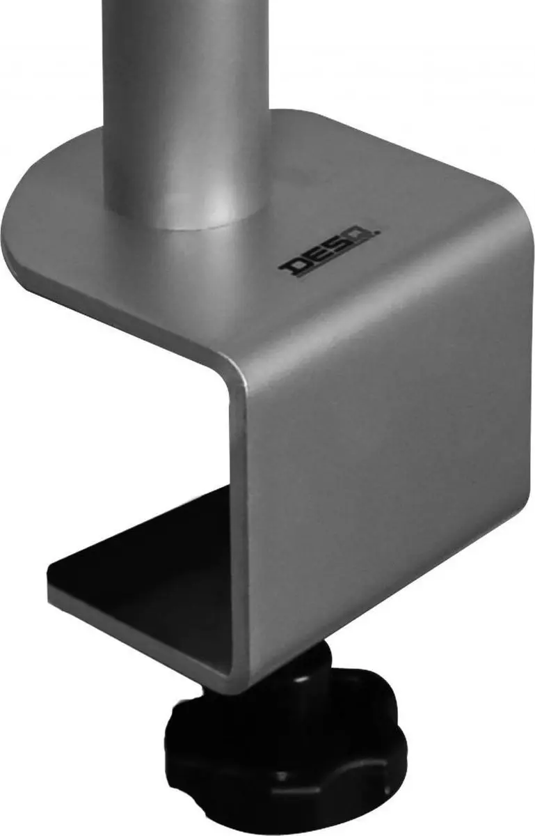 Desq Dubbele Monitorarm 1559 - Zilvergrijs