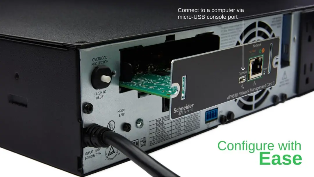APC AP9640 Netwerkkaart - Groen