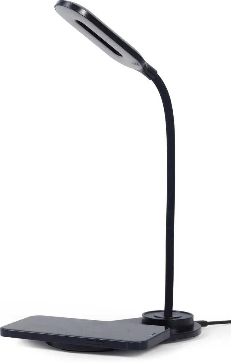 Gembird TA-WPC10-LED-01 Bureaulamp - 10W - Zwart - afbeelding 6 van 6