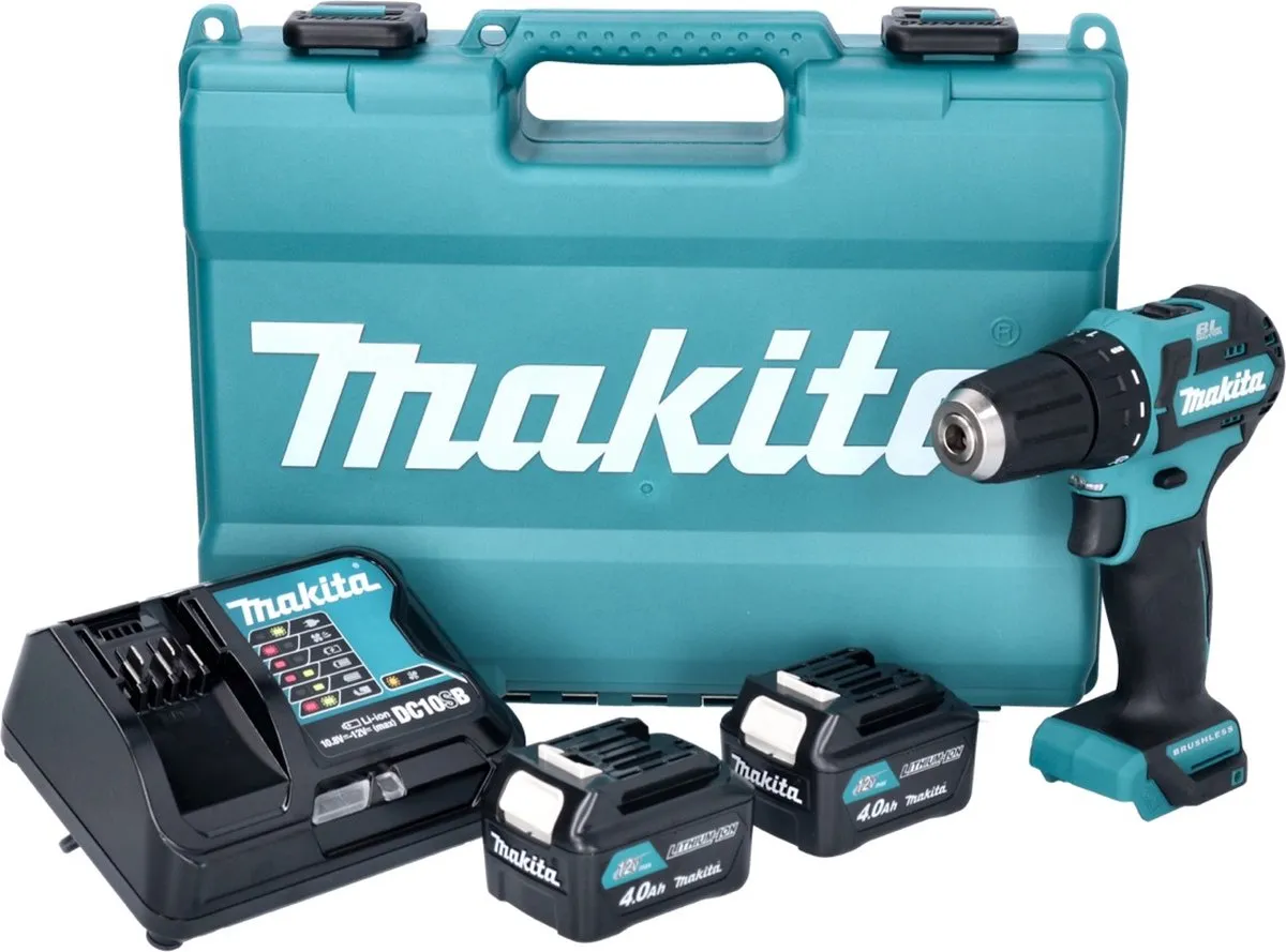Makita DF332DSME Boor-schroefmachine - 2x accu 10,8V - 28mm hout/10mm metaal - afbeelding 3 van 6