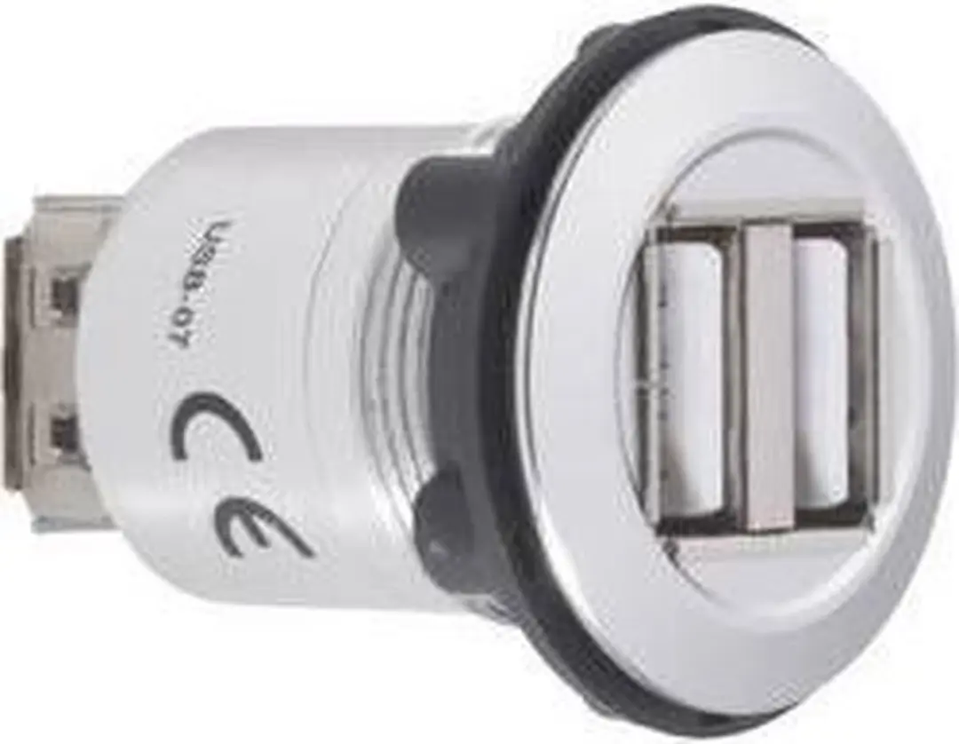 Tru Components USB-07 Dubbele USB-inbouwbus 2.0