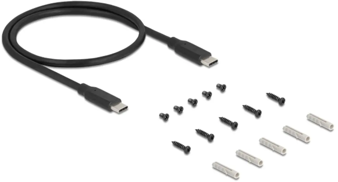 Delock 64336 USB Hub 5Gbps 3 Poorten + Gigabit LAN PoE++ - Zwart