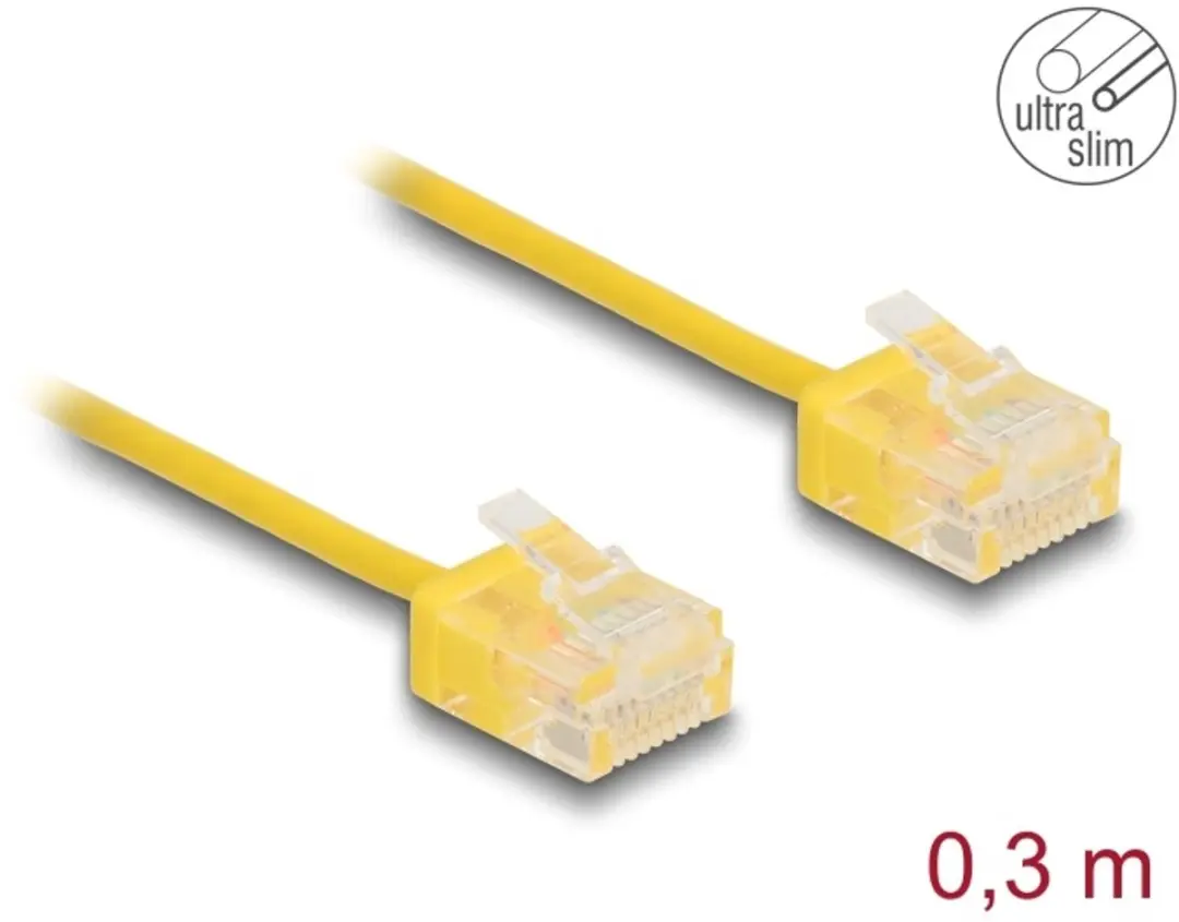 Delock RJ45 Cat.6 UTP Kabel 0,3m