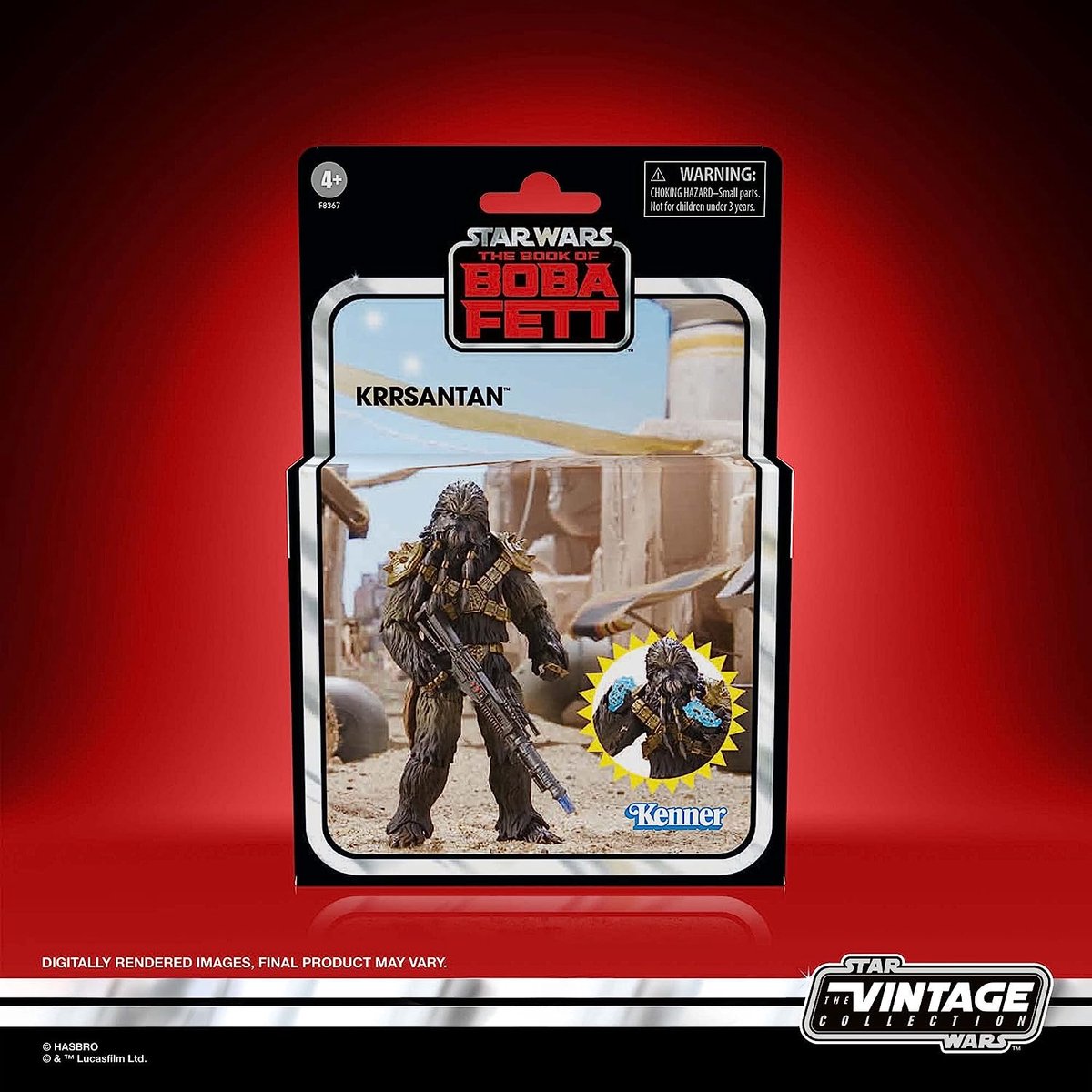 Krrsantan - Star Wars The Vintage Collection - The Book of Boba Fett - Hasbro - Kenner