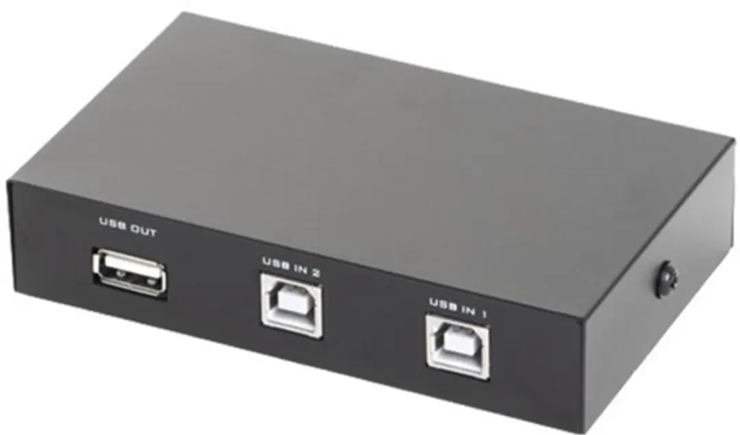 Gembird DSU-21 2-poorts USB Switch - Wit
