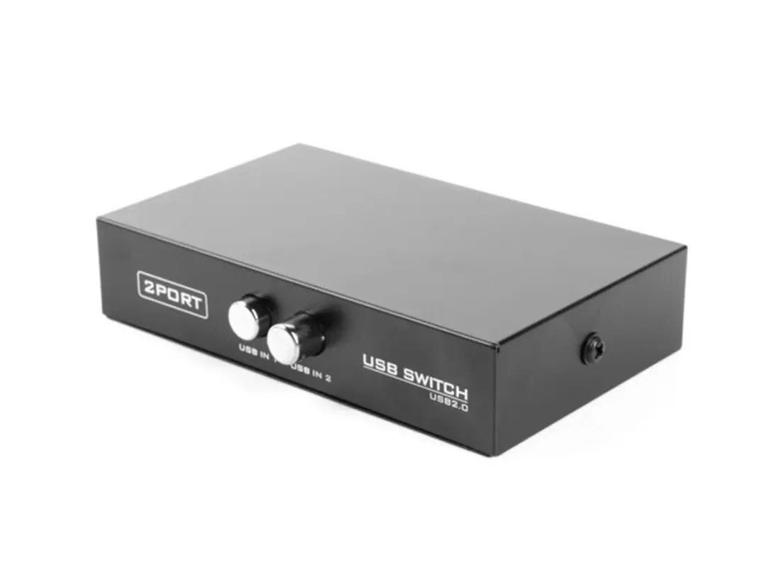 Gembird DSU-21 2-poorts USB Switch - Wit