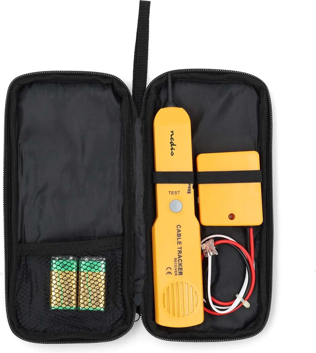 Nedis NWTG100YE Kabeltester - Toongenerator - Geel