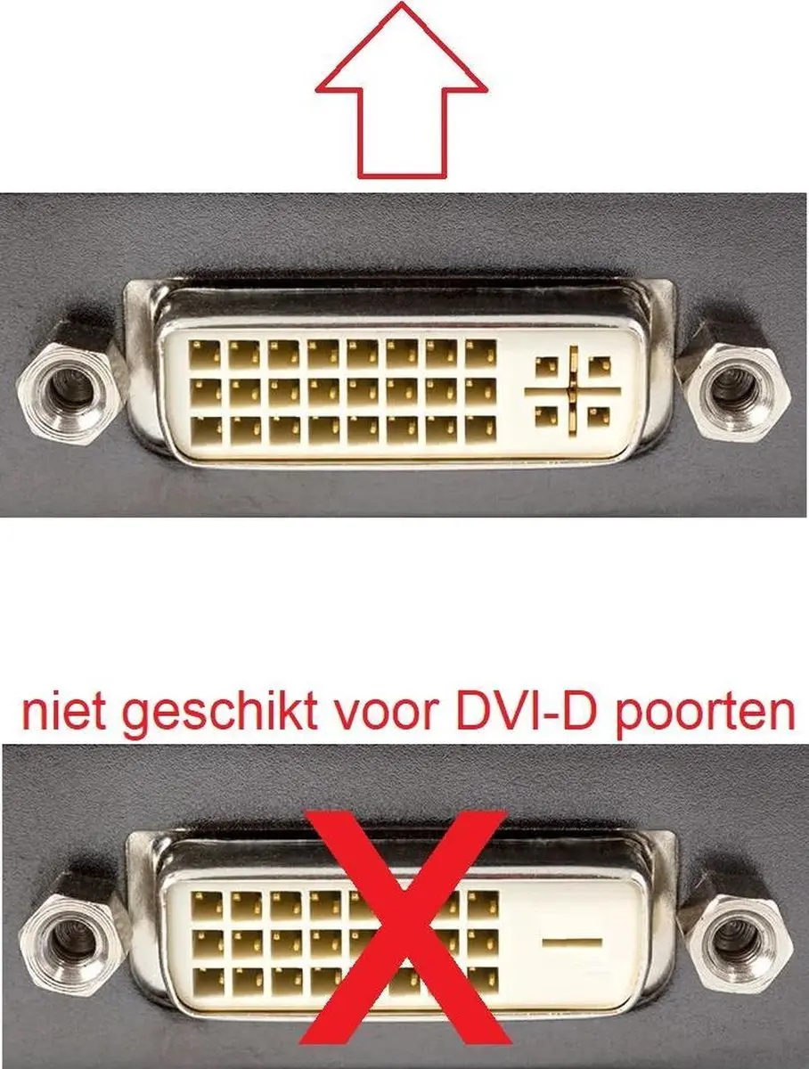 Delock DVI-I naar VGA Adapter 90° - Zwart