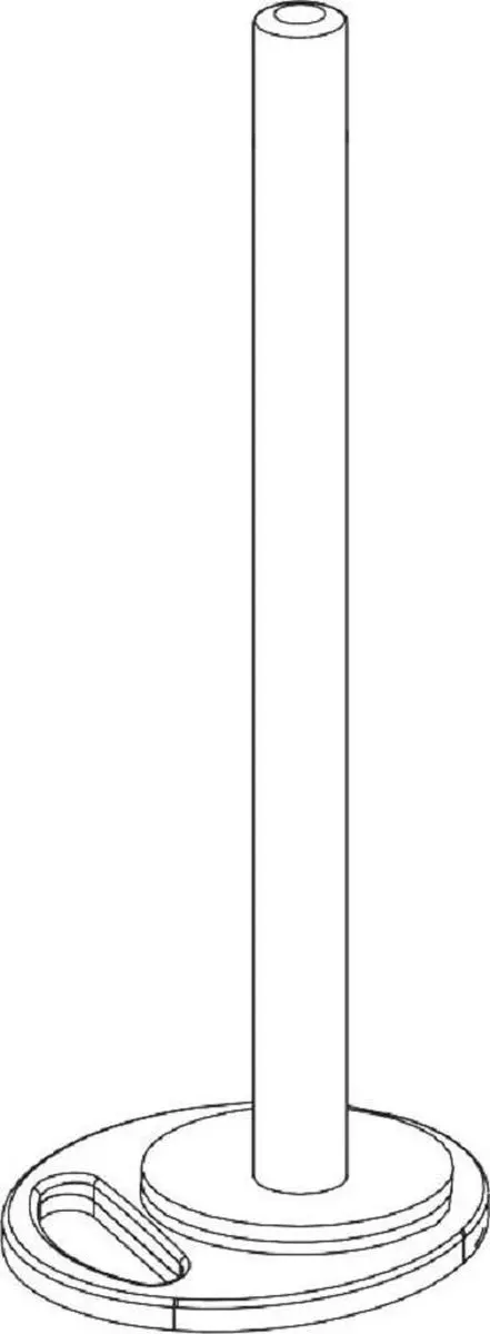 Neomounts FPMA-D935GROMMET Montageplaat Bureaudoorvoer - 10-27 Inch - Zilver