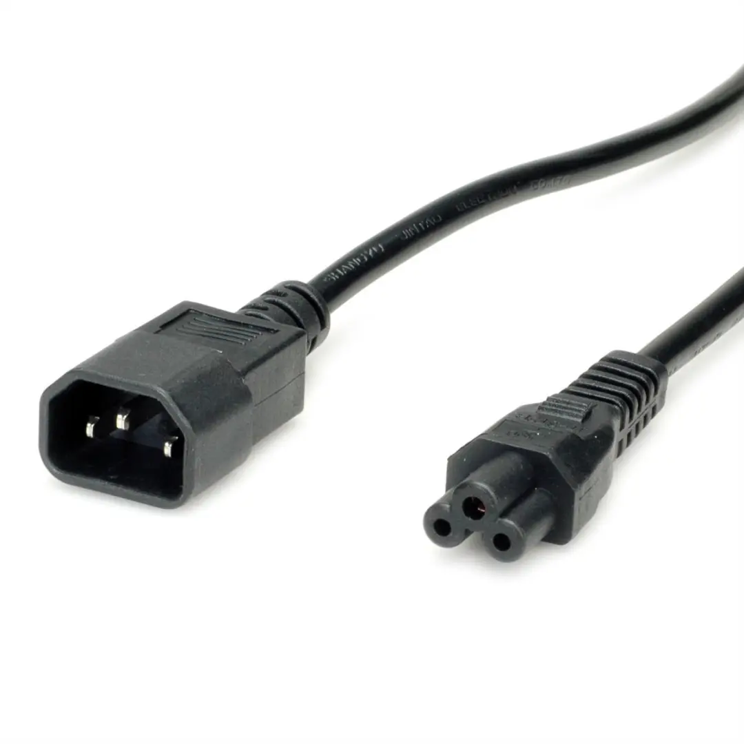 Value IEC320/C14 naar C5 Stroomkabel 1,8m