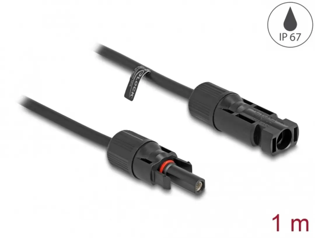 Delock DL4 Solar Kabel 4mm² Male-Female 1m