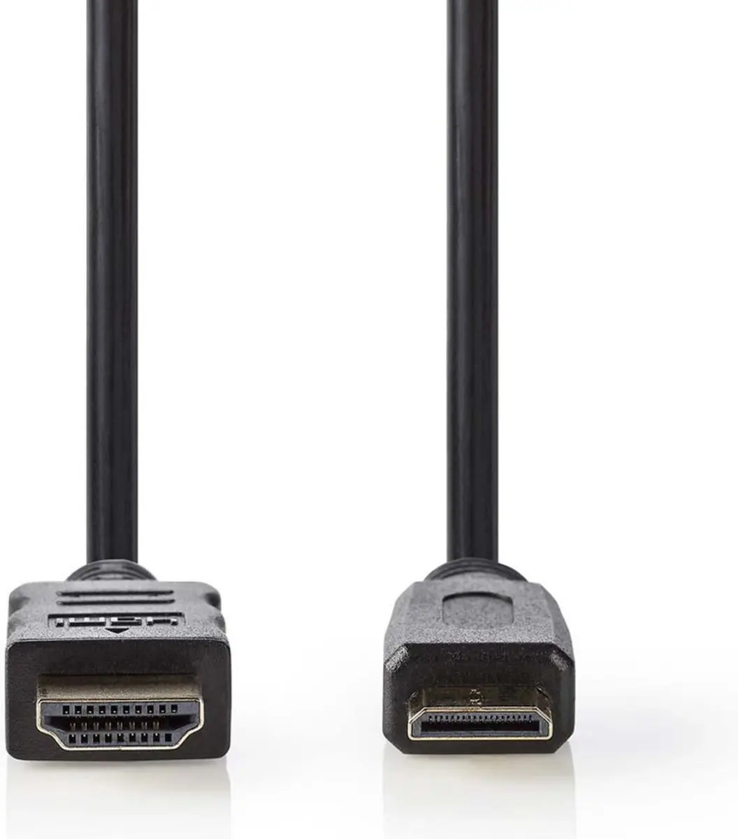 Nedis HDMI-Kabel CVGP34500BK20 4K@30Hz - 2m - Zwart - afbeelding 6 van 6