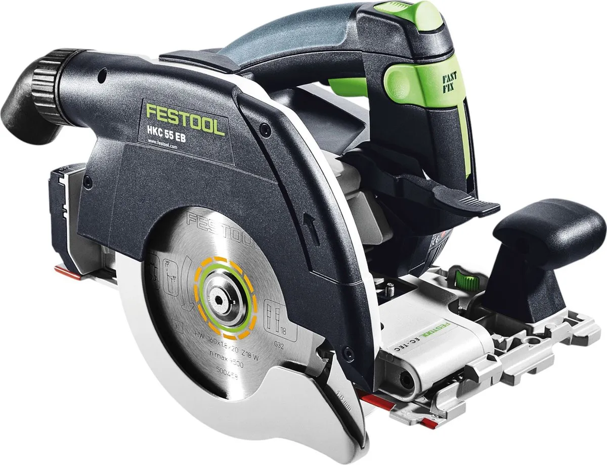 Festool HKC 55 EB-Basic-5.0 Accu Pendelkapzaag 18V 5.0Ah - afbeelding 4 van 5