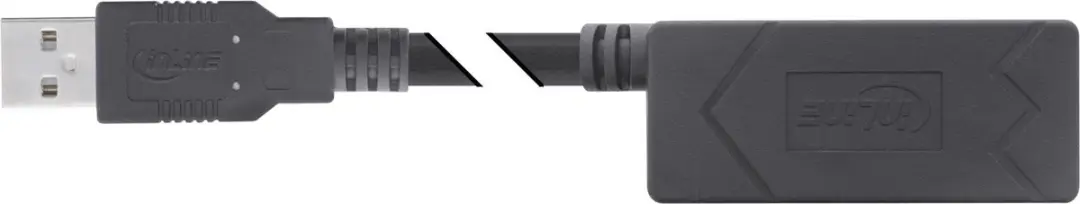 InLine USB-A Verlengkabel 7,5m - USB2.0 - Zwart
