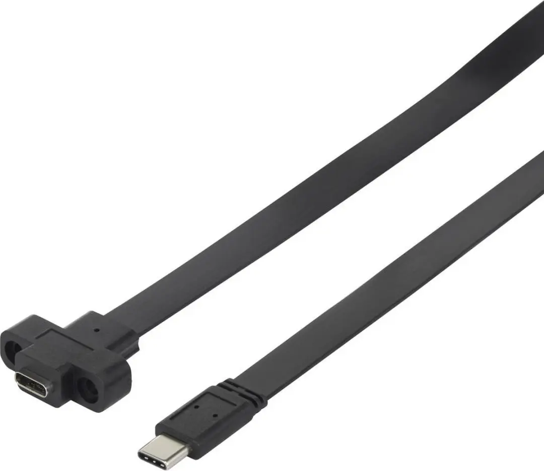 Renkforce RF-3415026 USB-C Kabel 0,5m - Zwart