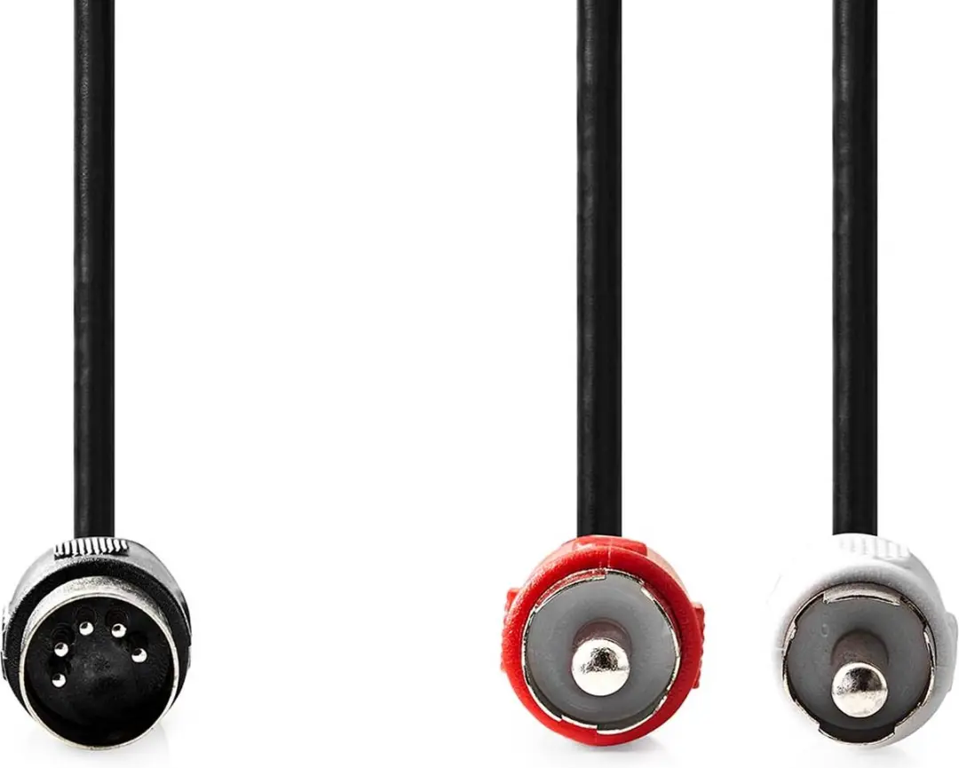 Nedis DIN-Audiokabel CAGL20200BK10
