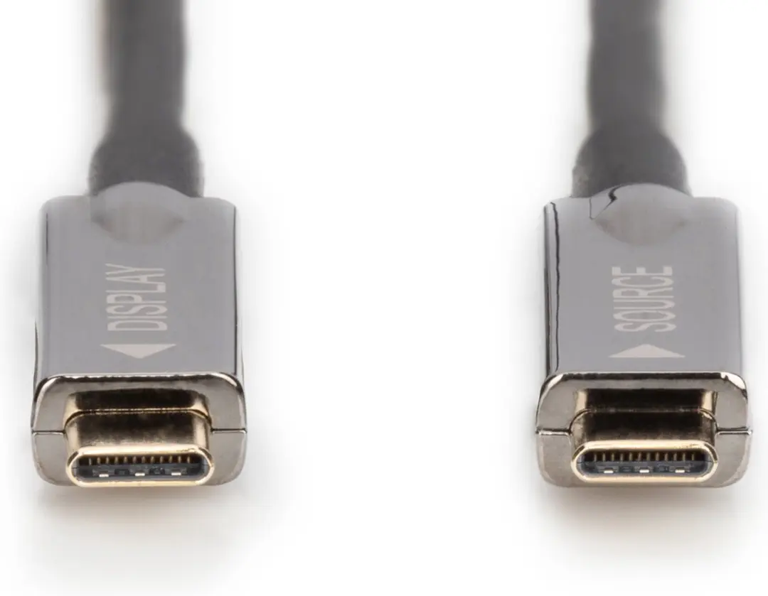 Digitus AK-330160-150-S USB-C Kabel 15m - USB 3.2 Gen2 - Zwart