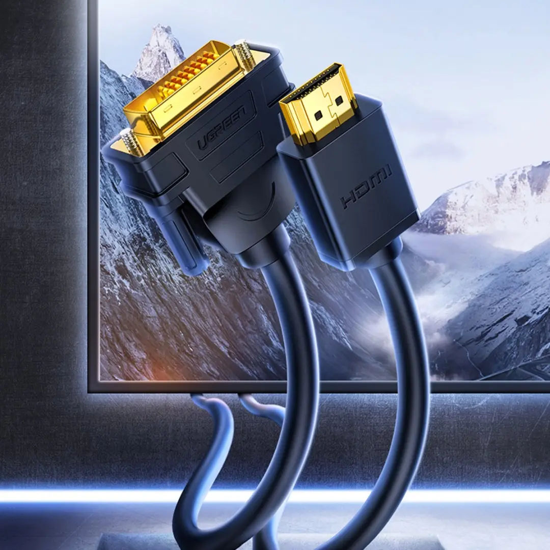 Ugreen HDMI/DVI Kabel 2m - Zwart