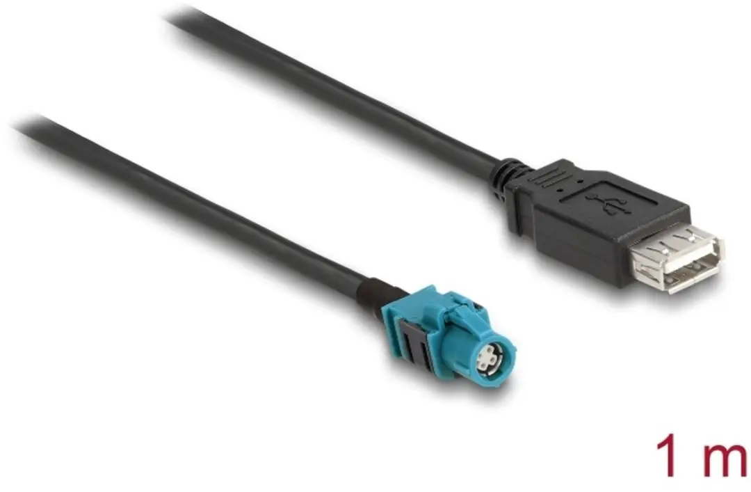 Delock HSD Vrouwelijk naar USB 2.0 Type-A Kabel 1m