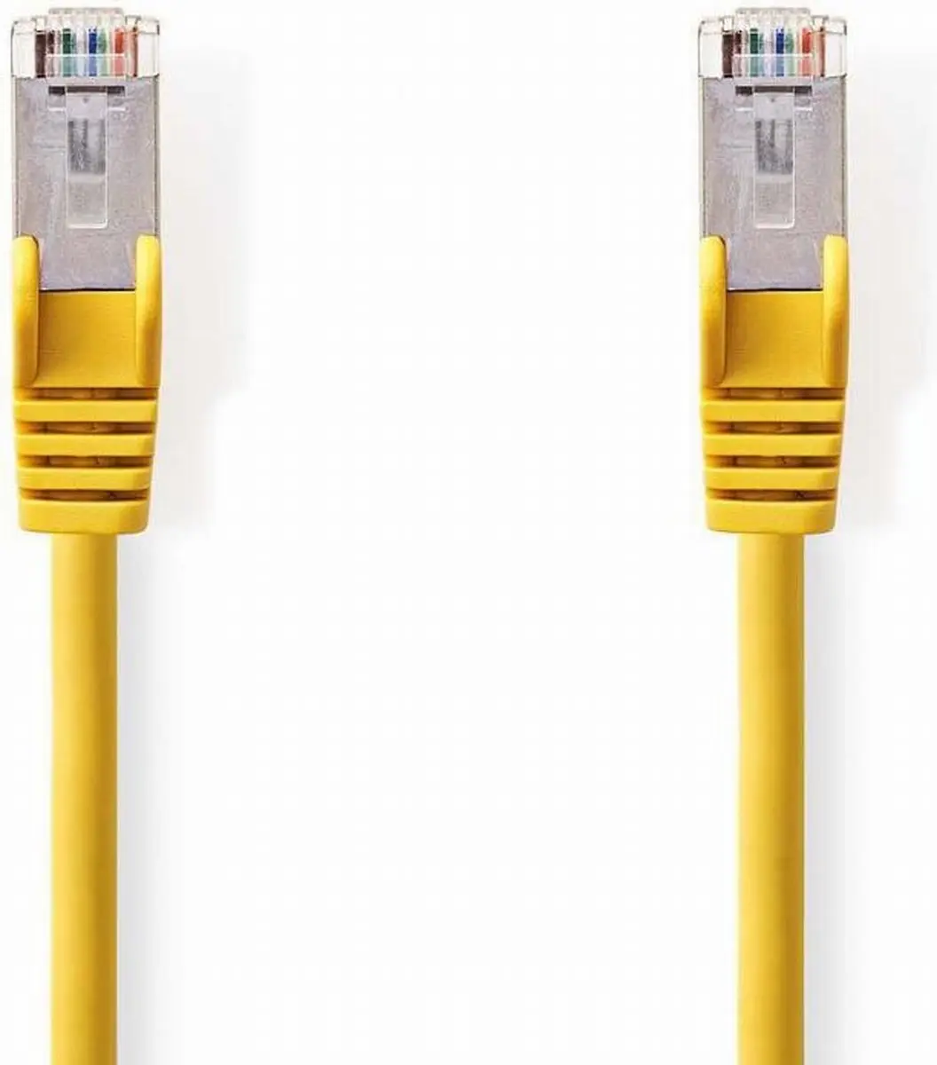 Nedis CAT5e Netwerkkabel 5m - Geel - afbeelding 6 van 6