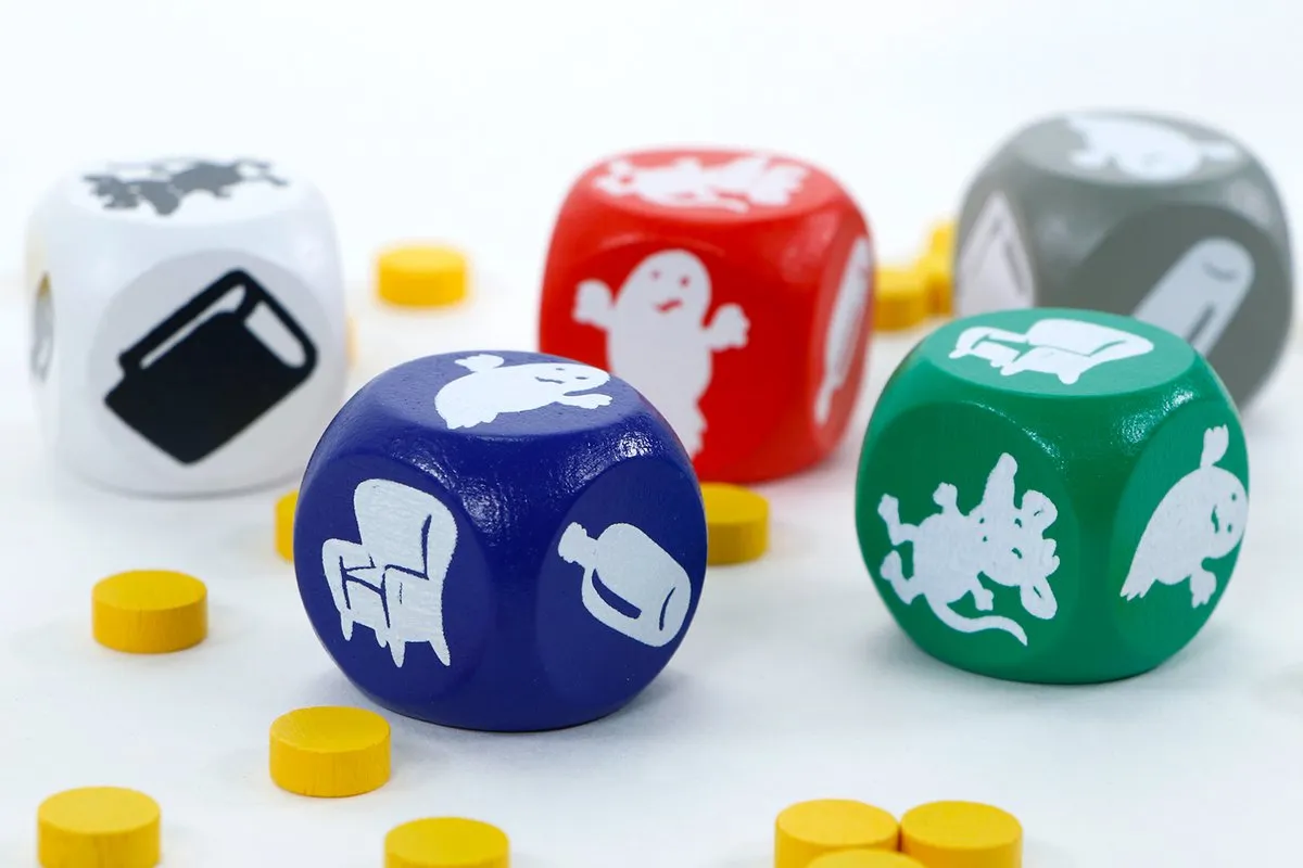 999 Games Vlotte Geesten Het Dobbelspel Supersnelle Versie 999-VLO07