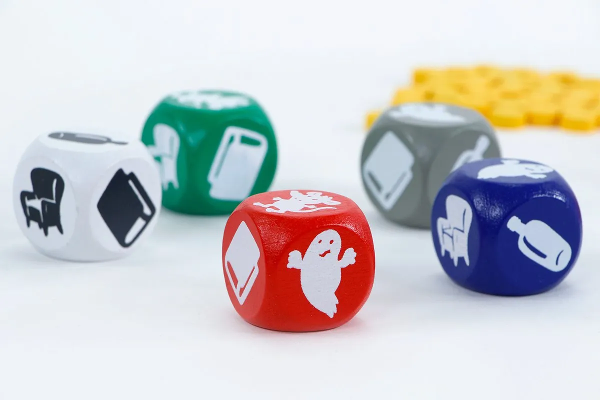 999 Games Vlotte Geesten Het Dobbelspel Supersnelle Versie 999-VLO07