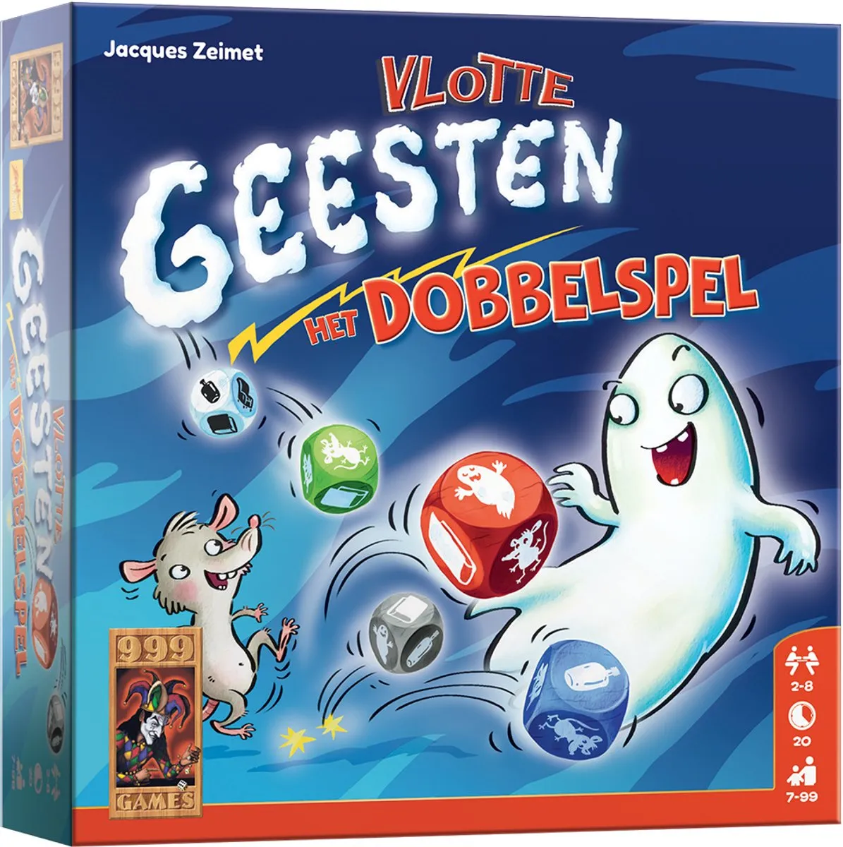 999 Games Vlotte Geesten Het Dobbelspel Supersnelle Versie 999-VLO07