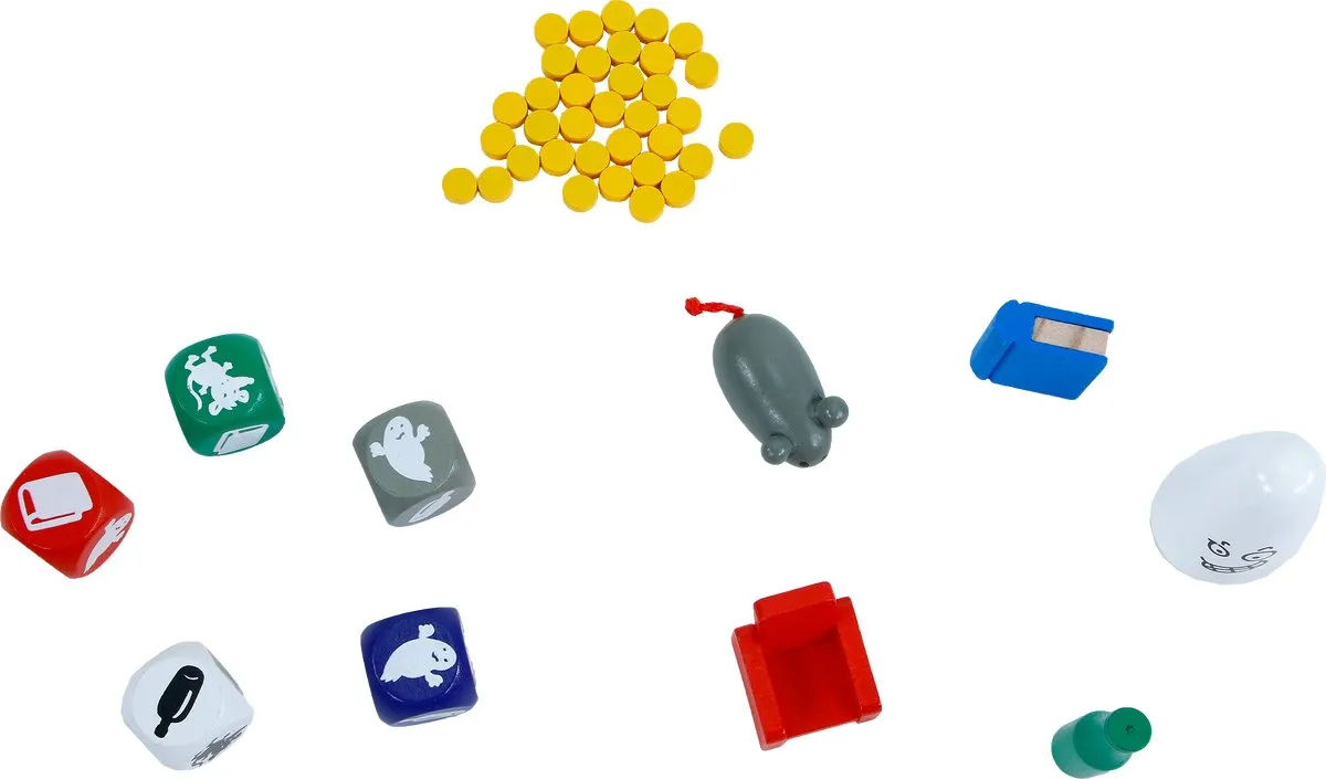 999 Games Vlotte Geesten Het Dobbelspel Supersnelle Versie 999-VLO07