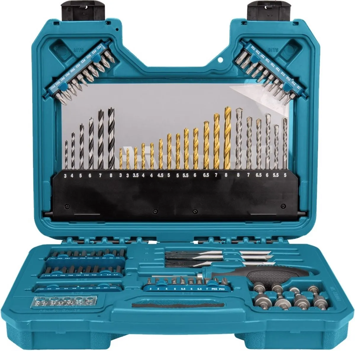 Makita P-90364 Boor/schroefbitset 105-delig