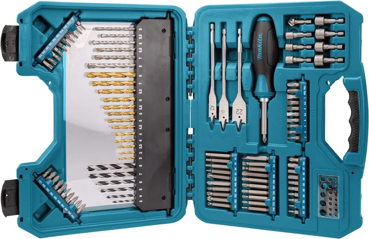 Makita P-90364 Boor/schroefbitset 105-delig