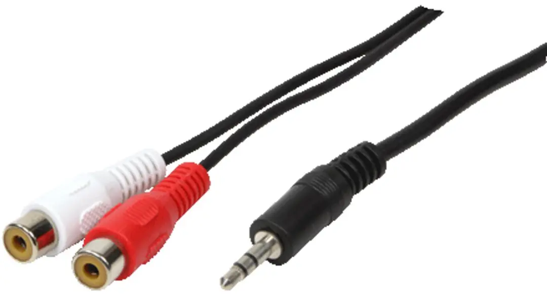Logilink CA1047 Audiokabel 3,5mm naar 2xRCA